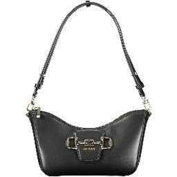 Beige Polyurethane Women Handbag
