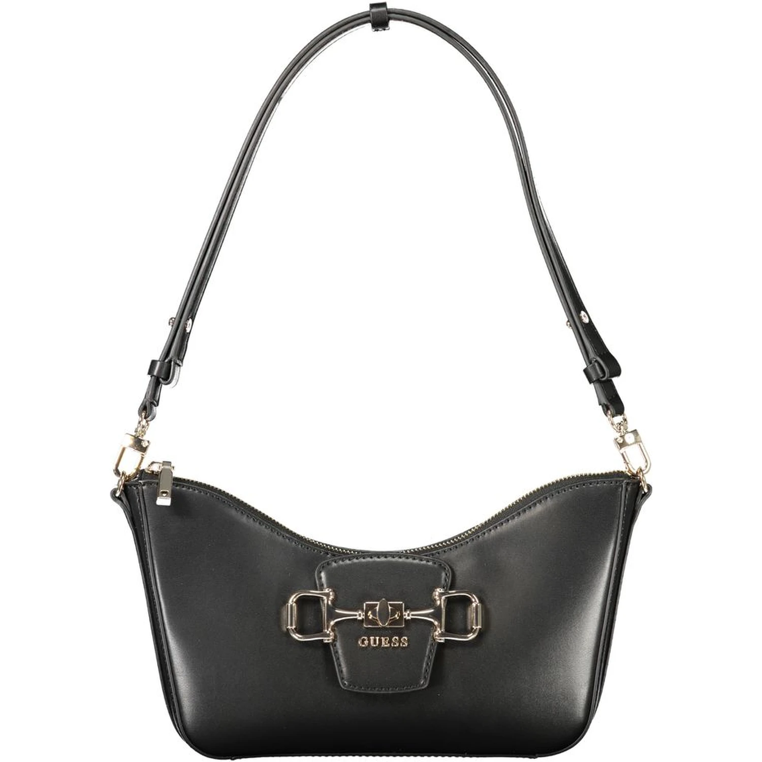 Beige Polyurethane Women Handbag