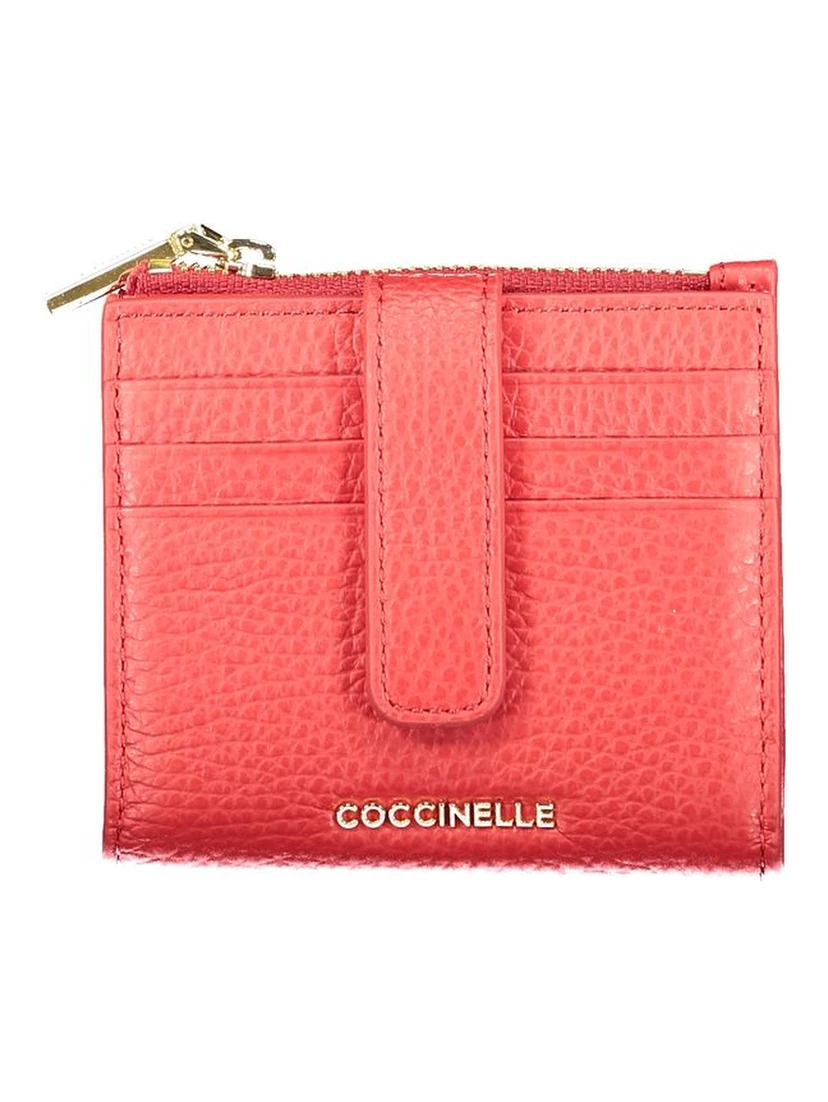 Red Leather Wallet