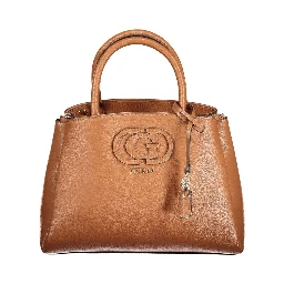Brown Polyethylene Handbag