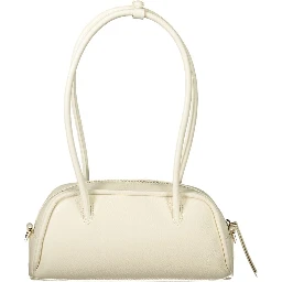 White Leather Handbag