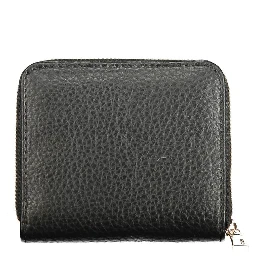 Black Polyurethane Women Wallet