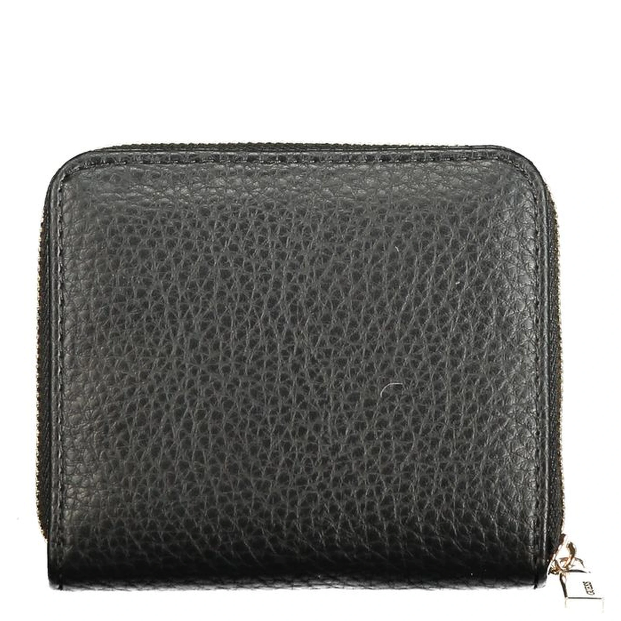 Black Polyurethane Women Wallet