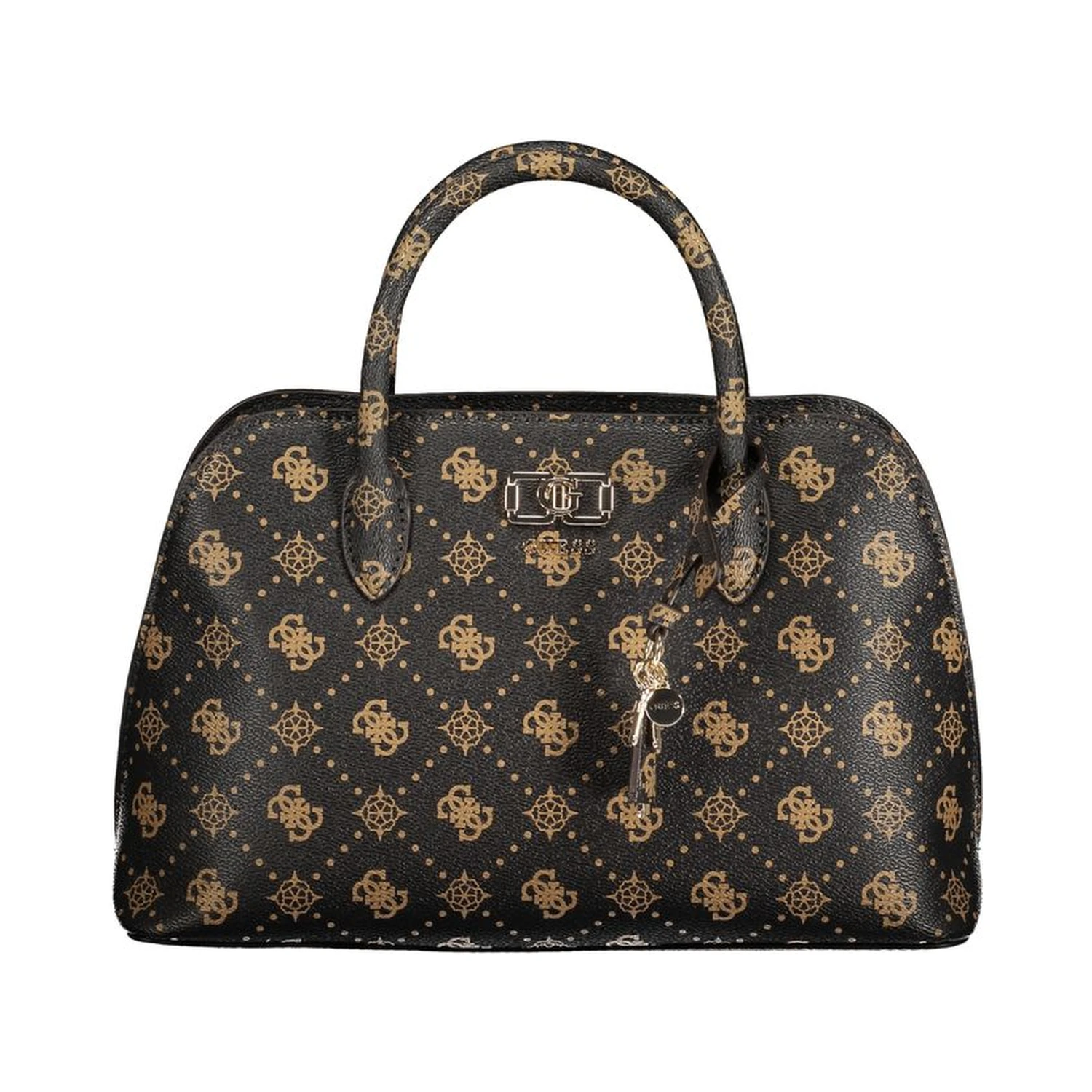 Marrone Polyurethane Woman Handbag