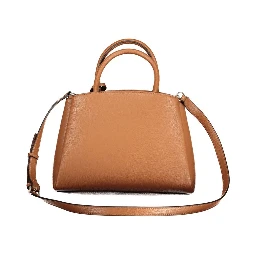 Brown Polyethylene Handbag