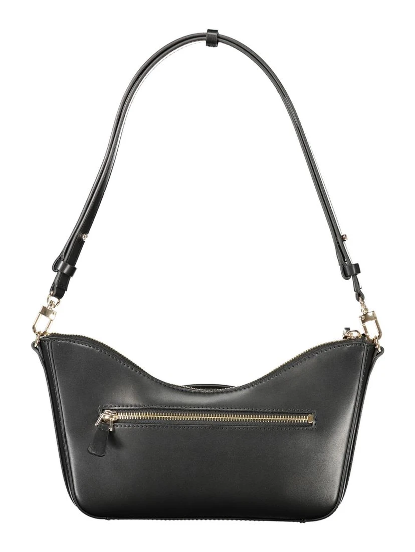 Beige Polyurethane Women Handbag
