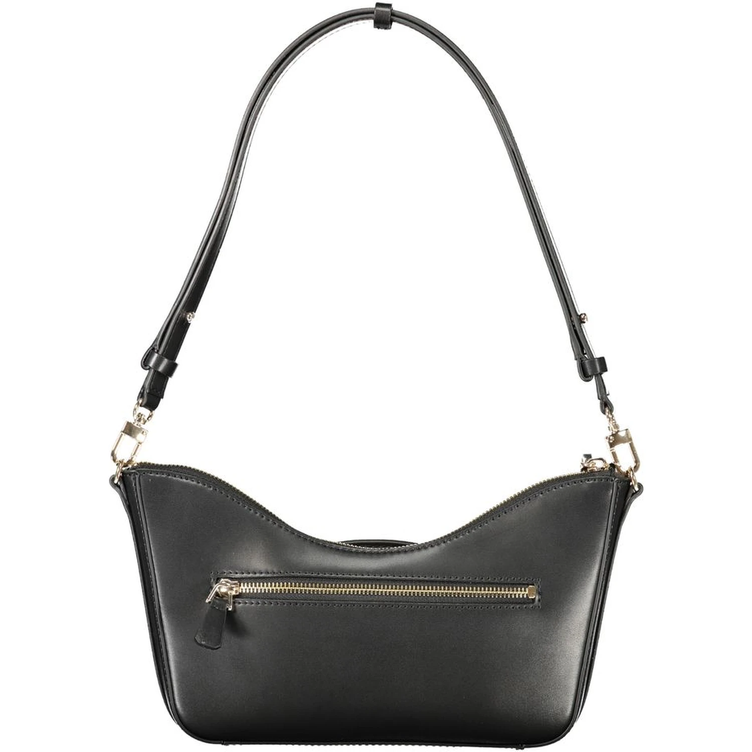 Beige Polyurethane Women Handbag