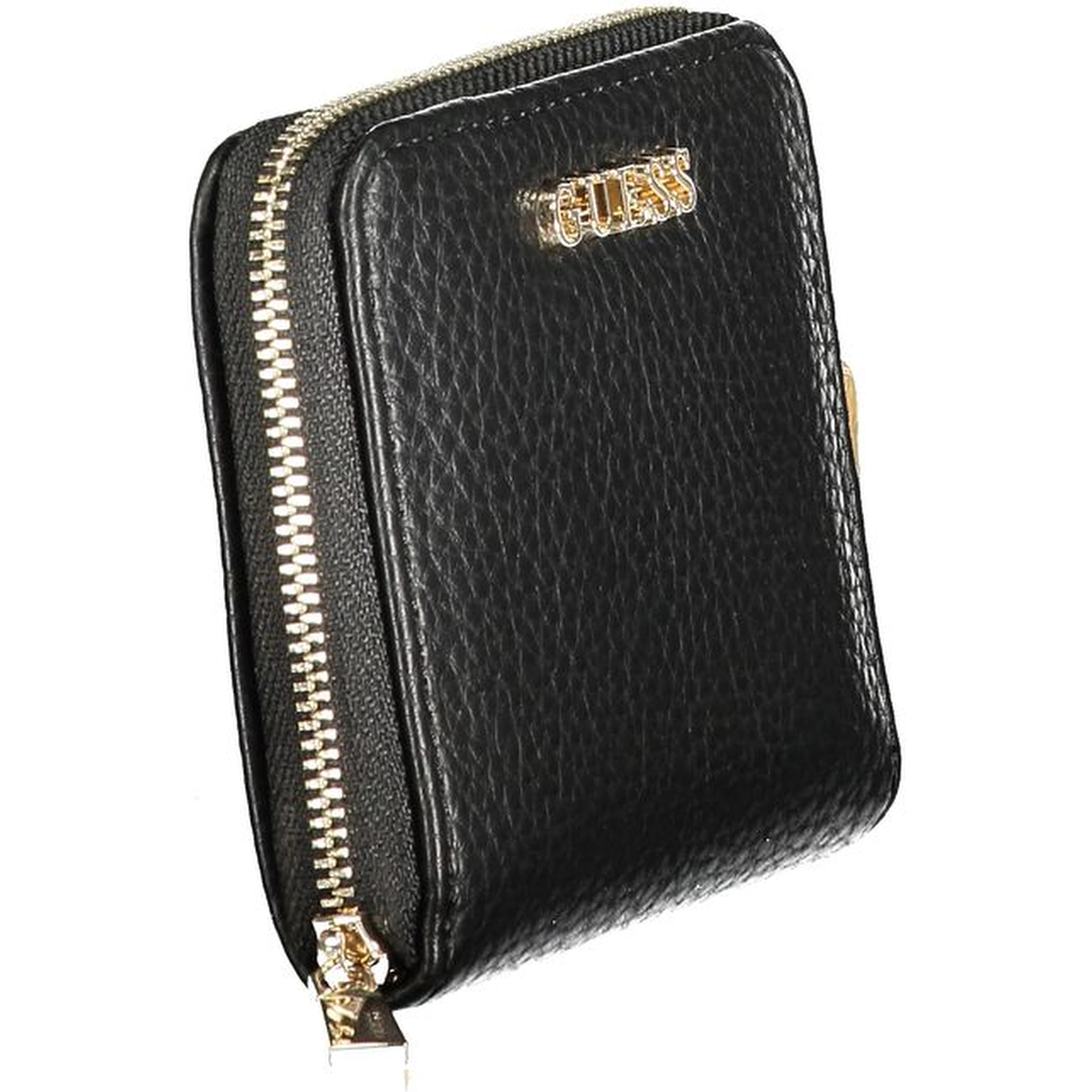Black Polyurethane Women Wallet