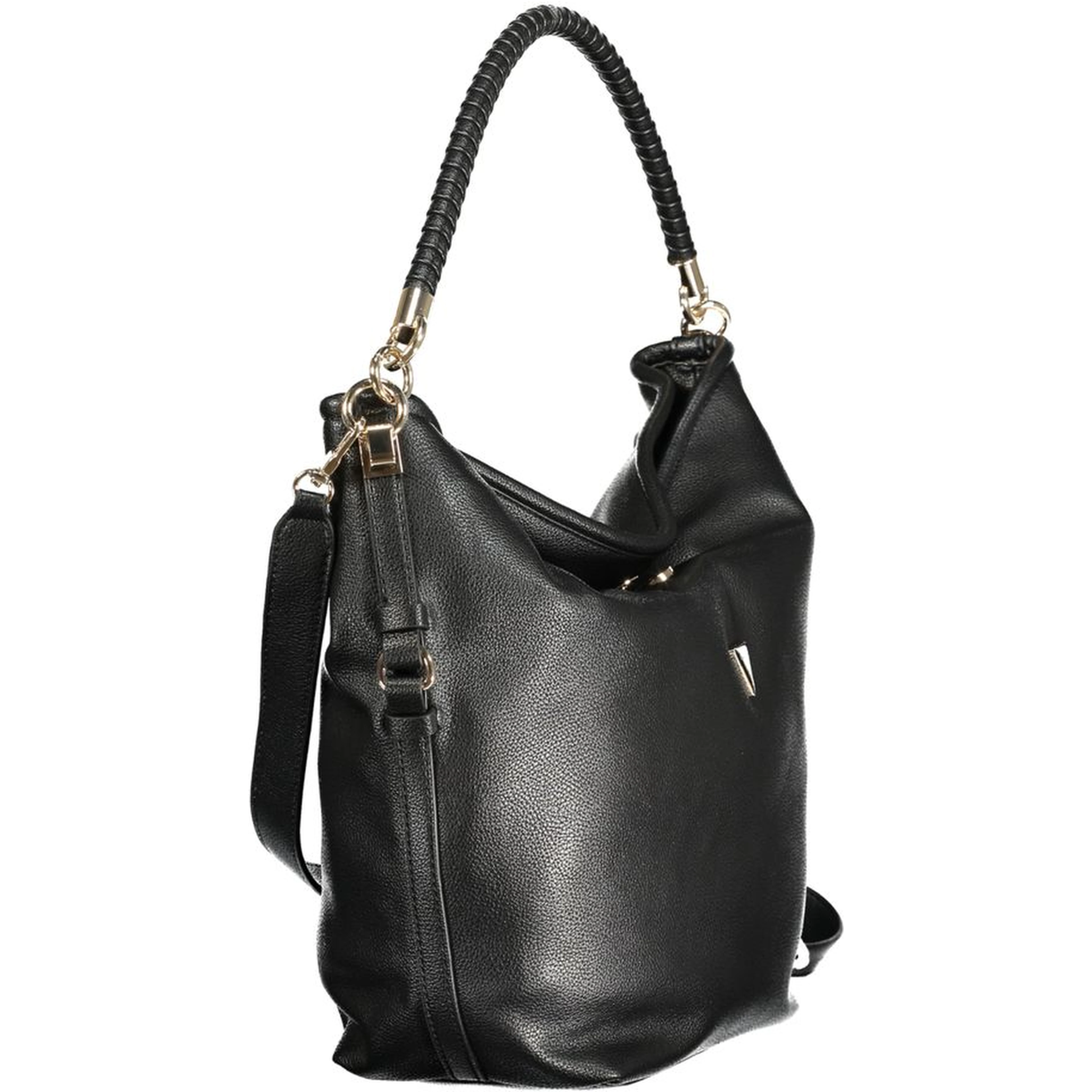 Black Polyethylene Handbag