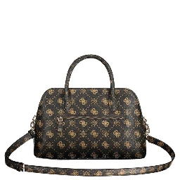 Marrone Polyurethane Woman Handbag