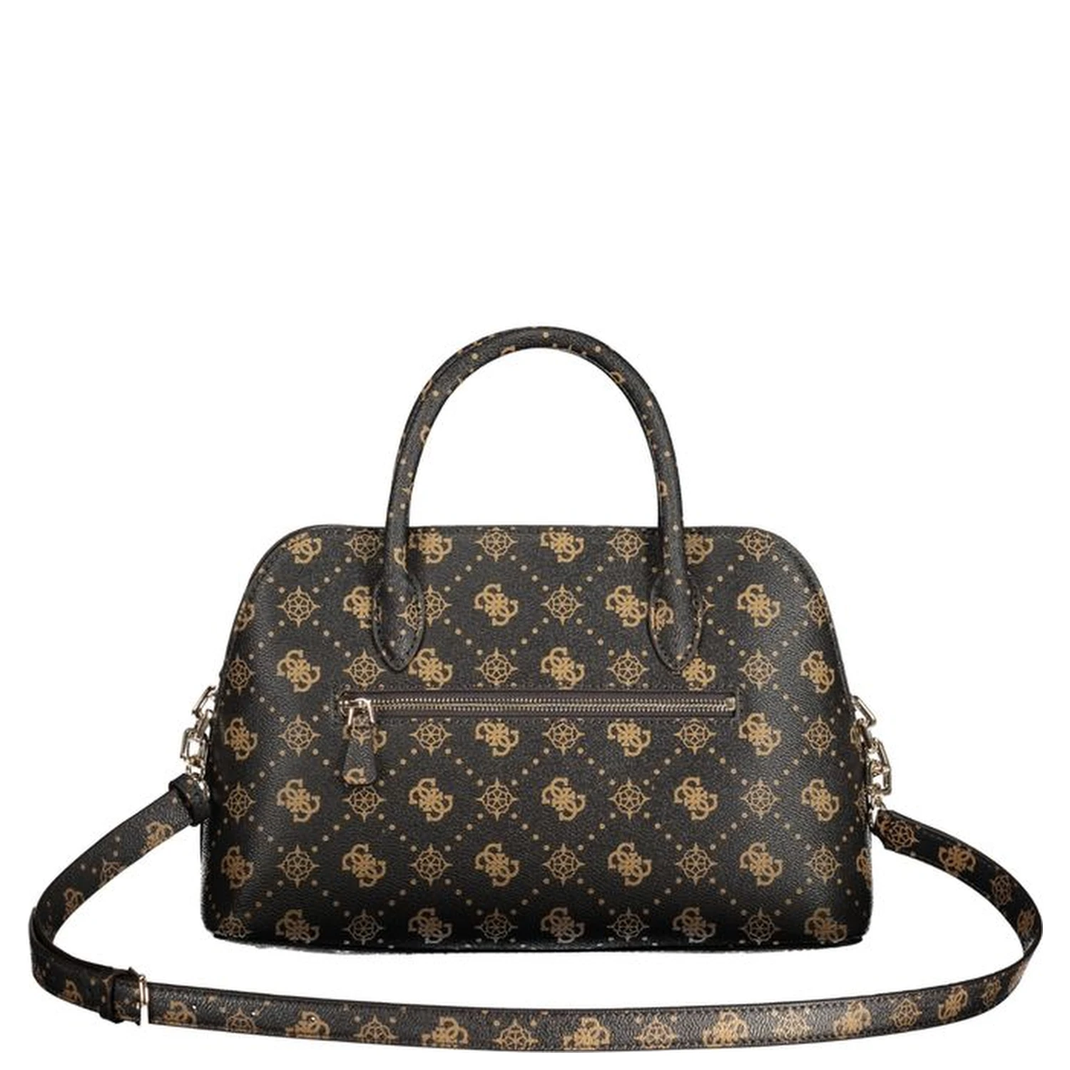 Marrone Polyurethane Woman Handbag