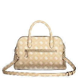 Black Polyurethane Women Shoulder Bag