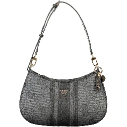 Black Polyurethane Women's Bag