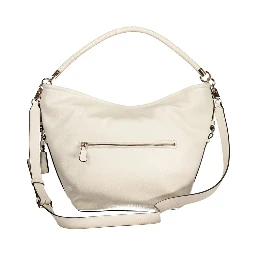 Black Polyurethane Women Handbag