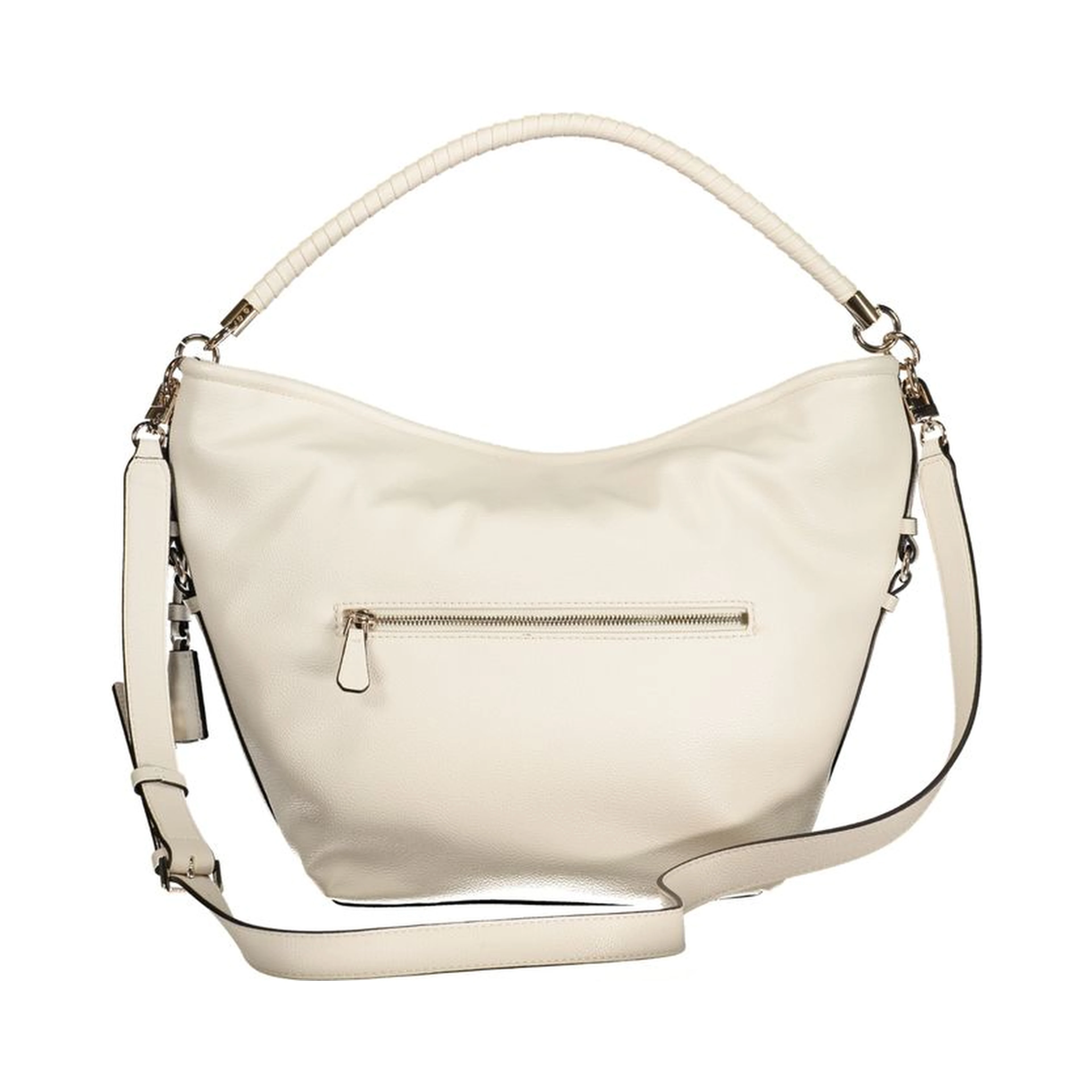Black Polyurethane Women Handbag