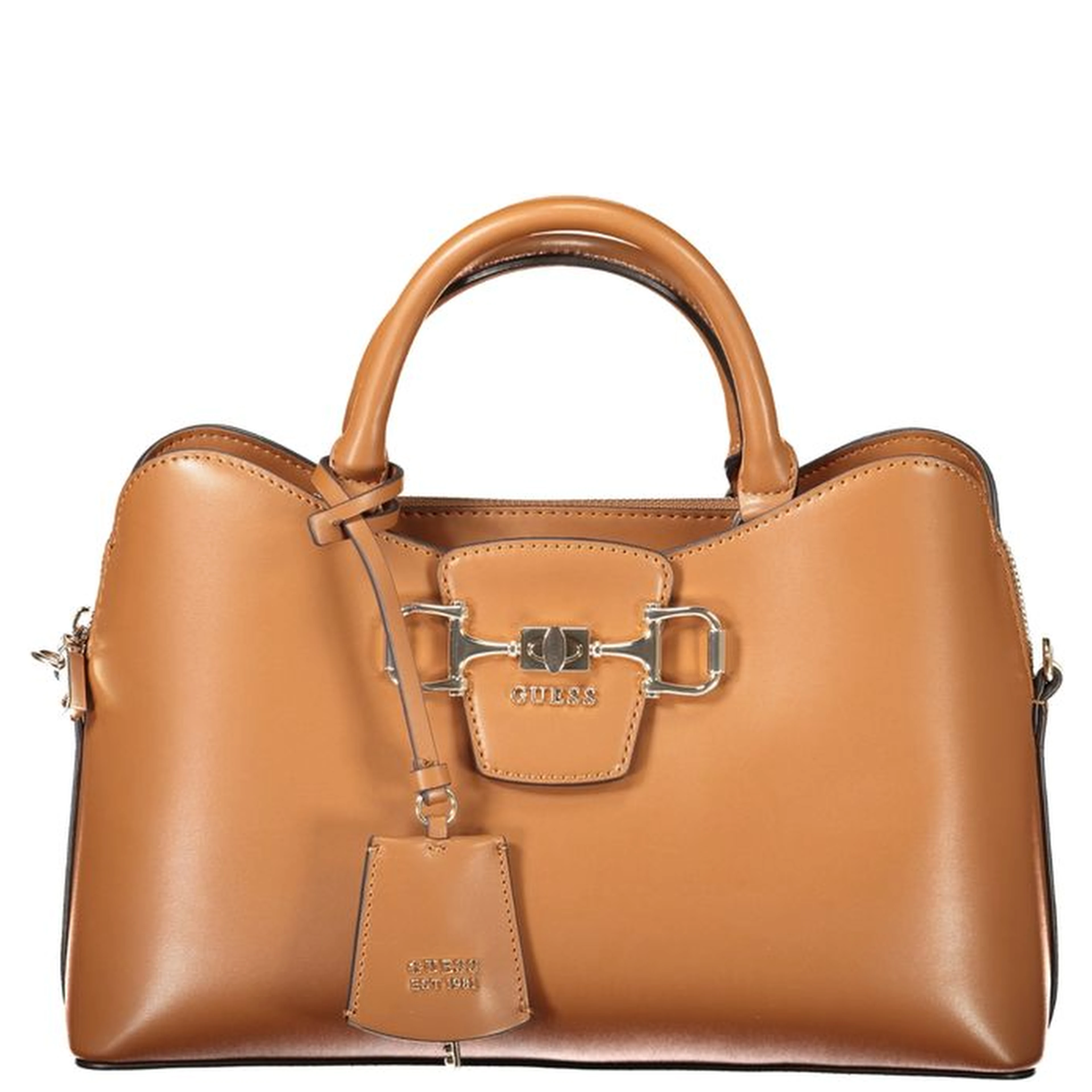 Marrone Poliuretano Women Handbag