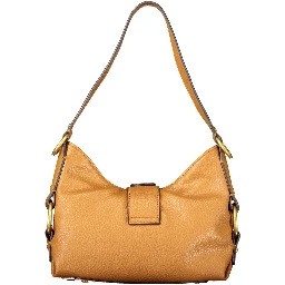 Marrone Polyurethane Women Mini Bag