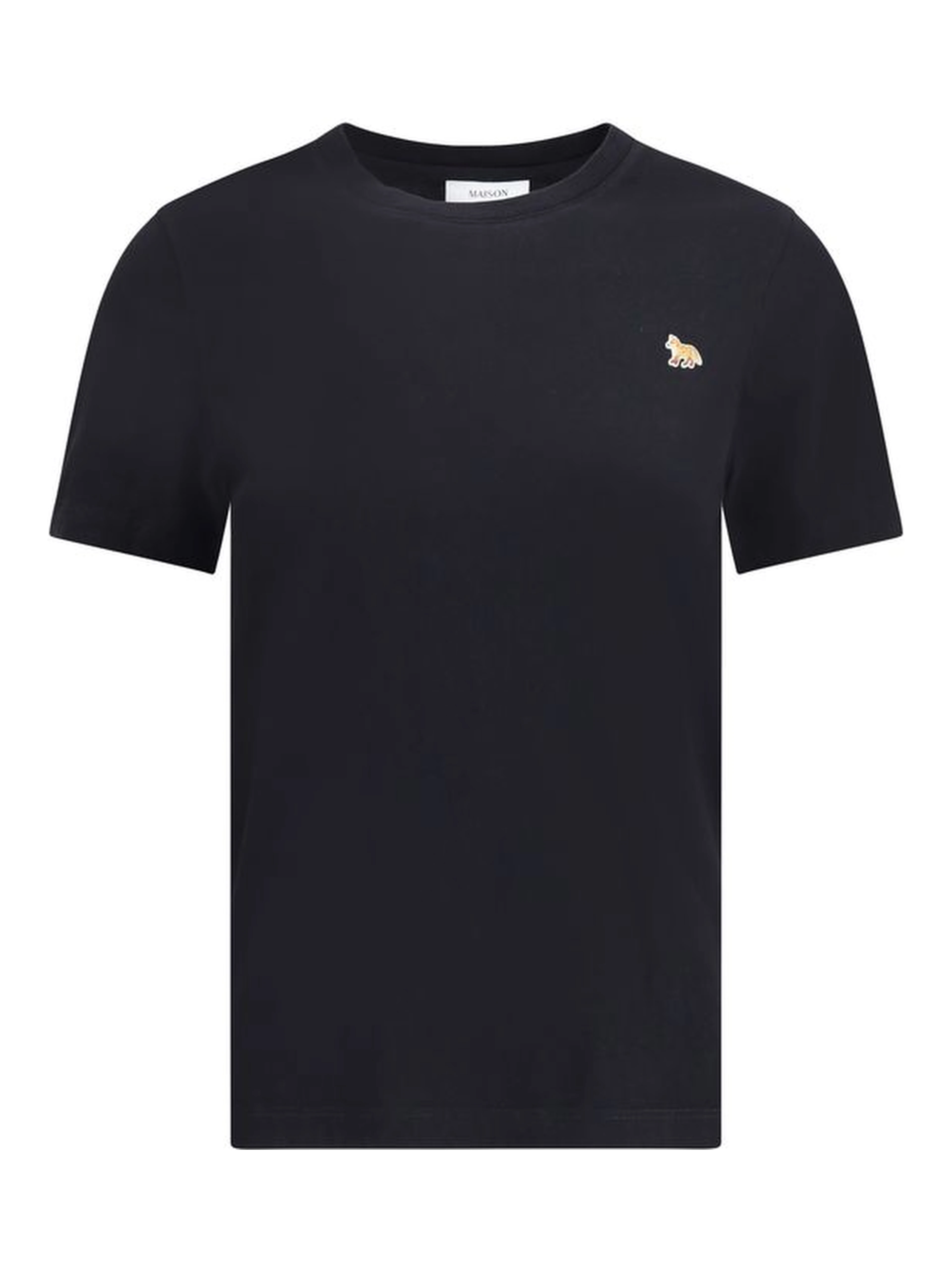 Black Cotton T-Shirt