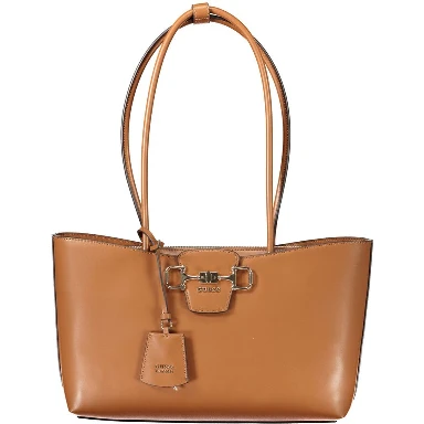 Marrone Poliuretano Women Handbag