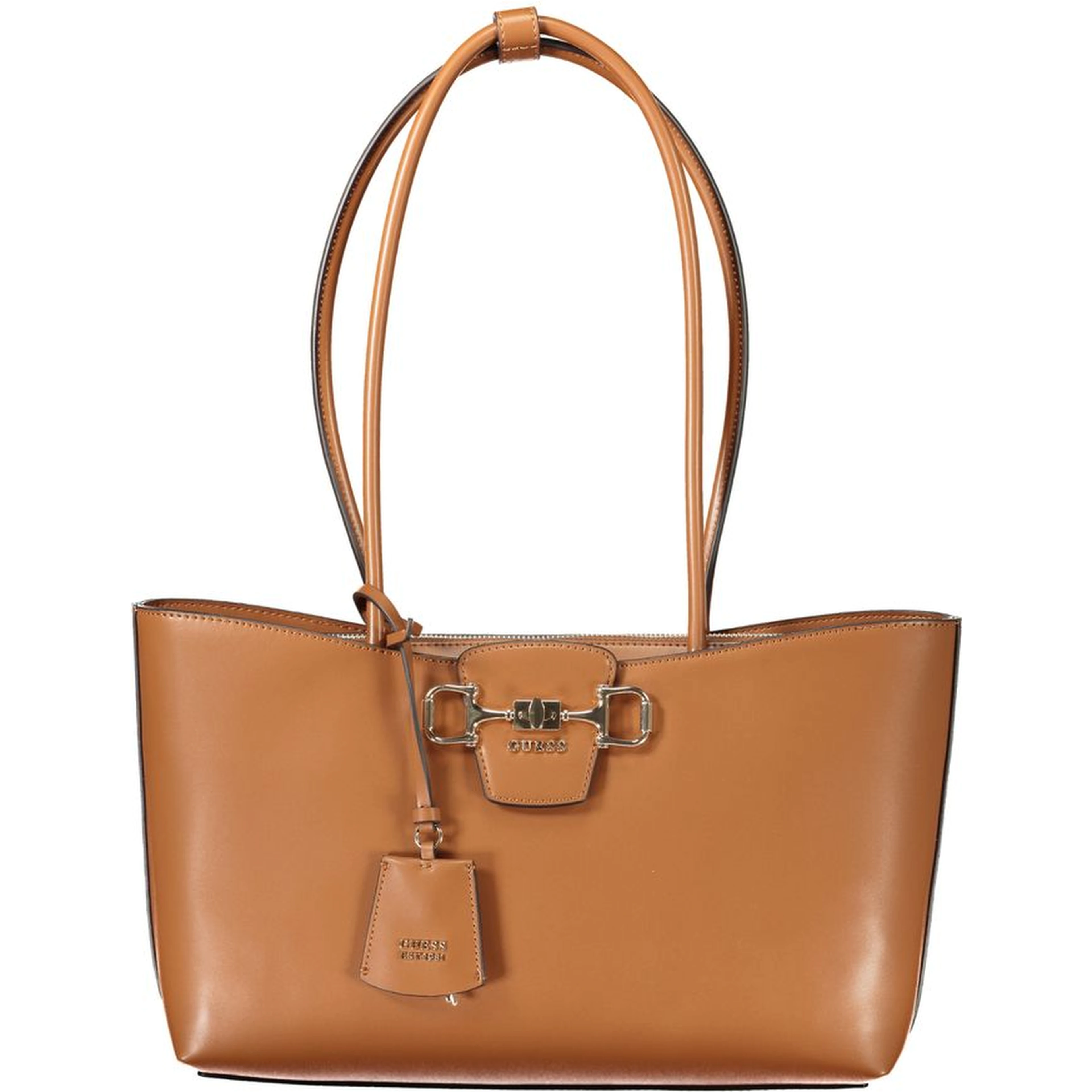 Marrone Poliuretano Women Handbag