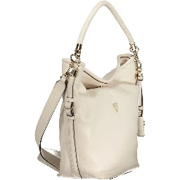 Black Polyurethane Women Handbag