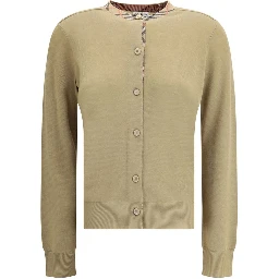 Brown Wool Cardigan