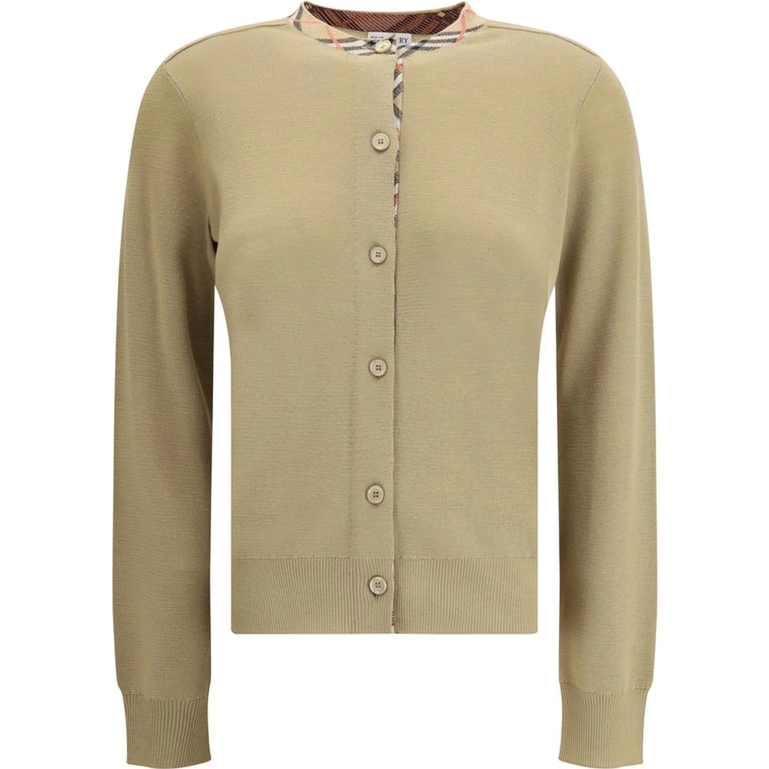Brown Wool Cardigan