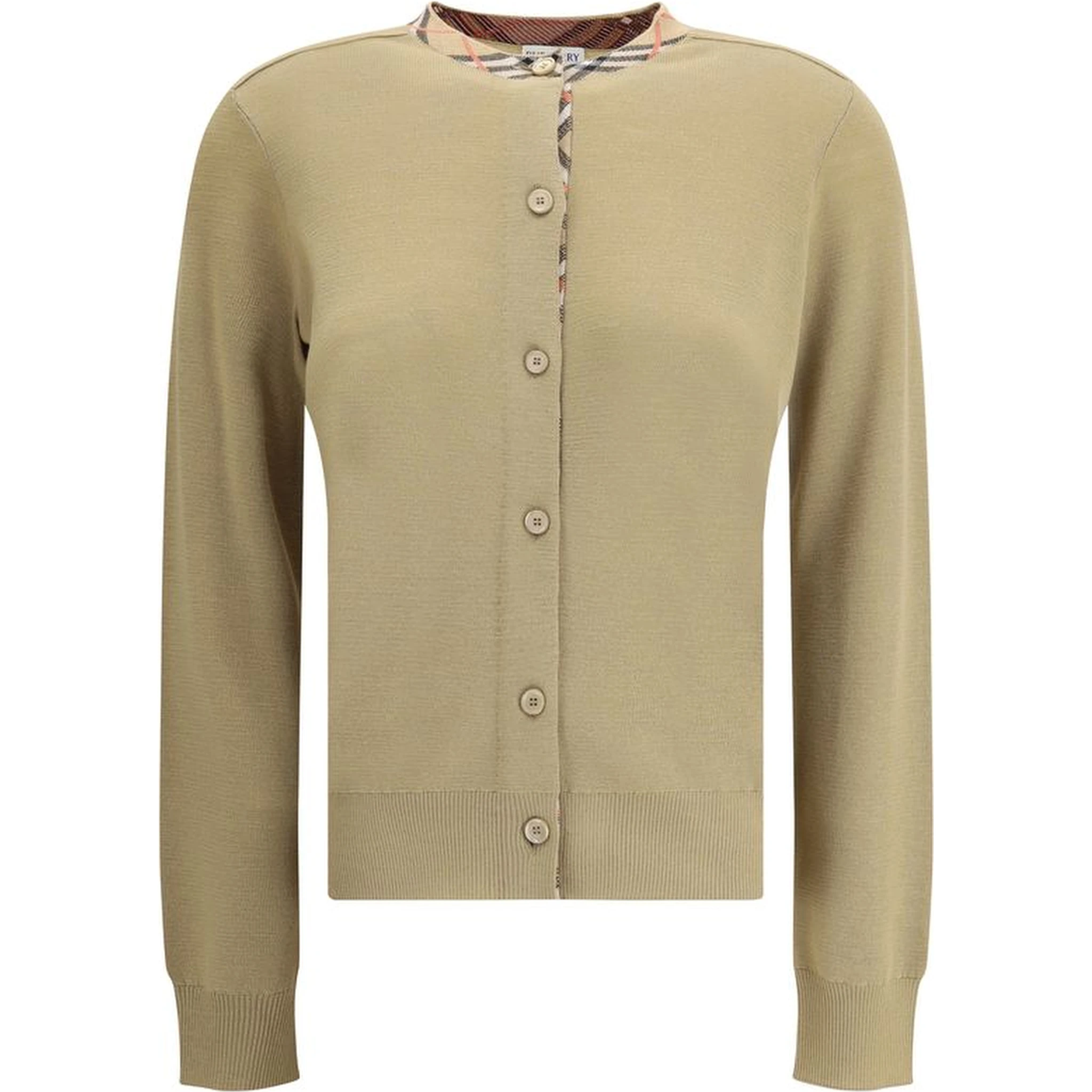 Brown Wool Cardigan