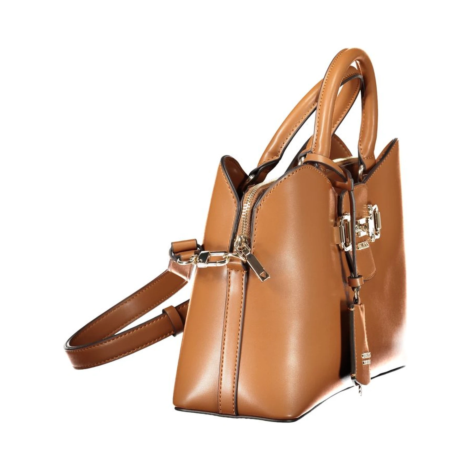 Marrone Poliuretano Women Handbag