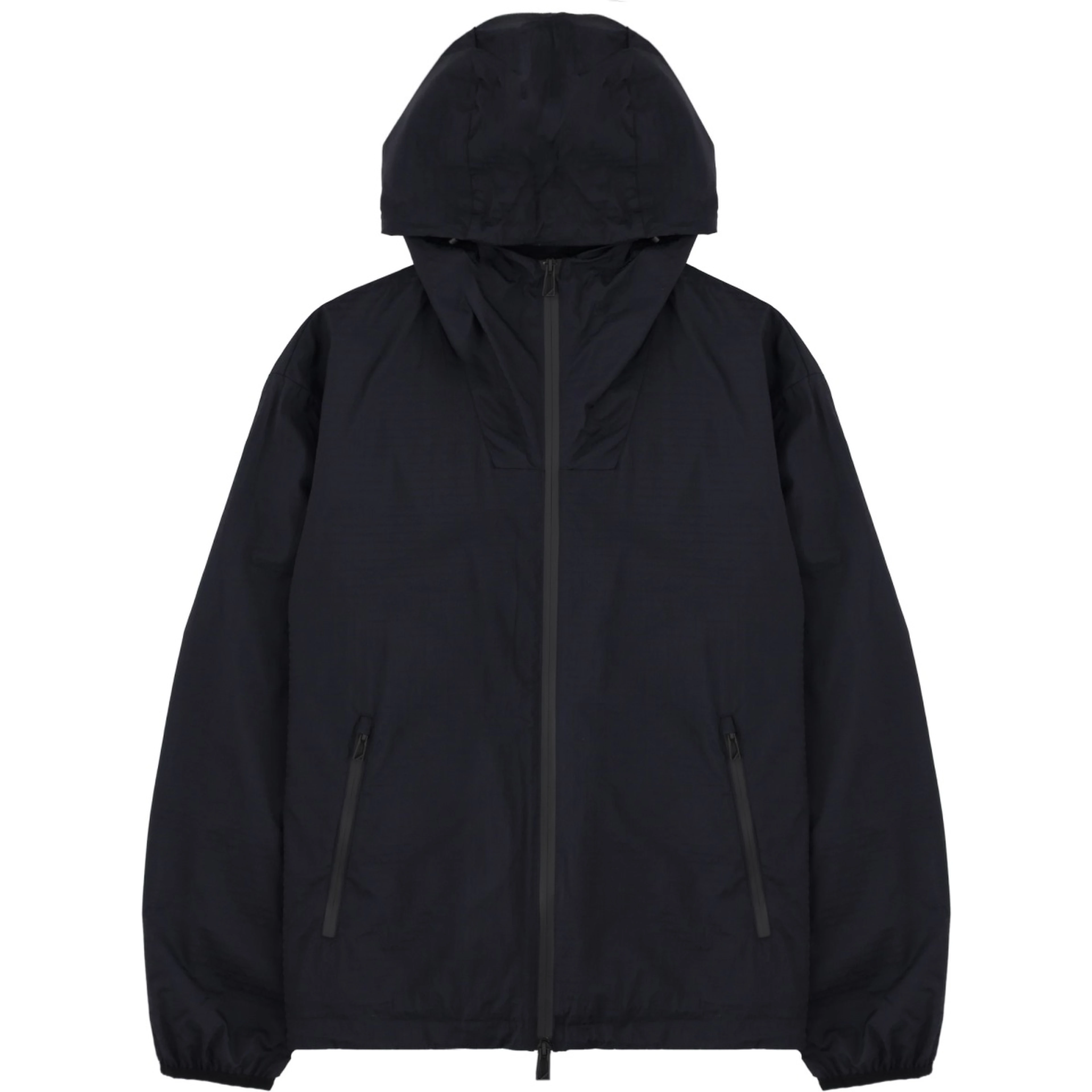 GIACCA CON ZIP E CAPPUCCIO