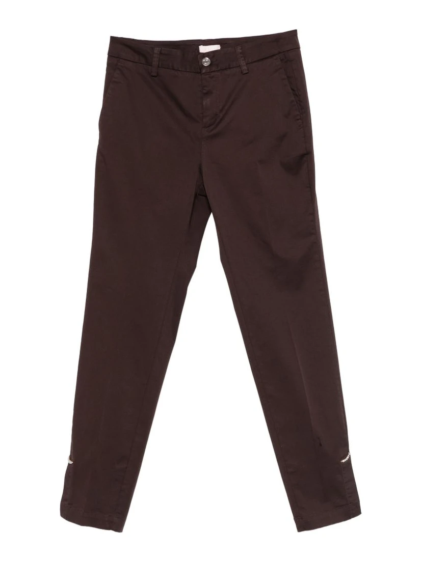 Liu Jo Trousers Brown