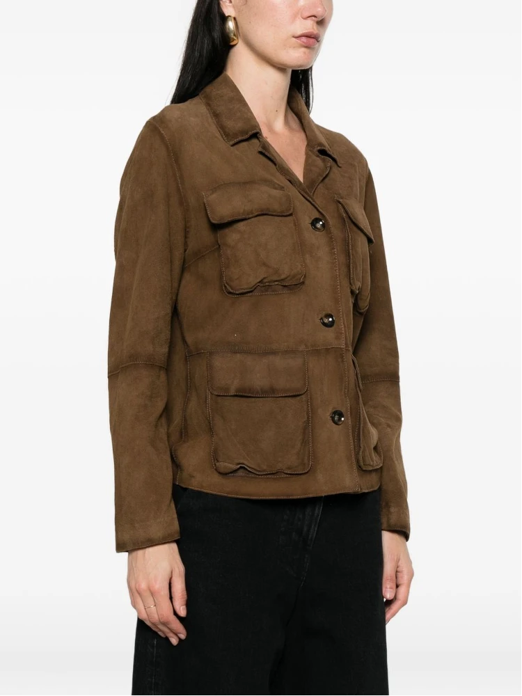 THE JACK AND JACKIE LEATHERS Jackets Grey alternative
