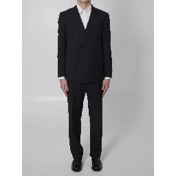 Super 110s virgin wool double-breasted suit