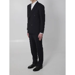 Super 110s virgin wool double-breasted suit