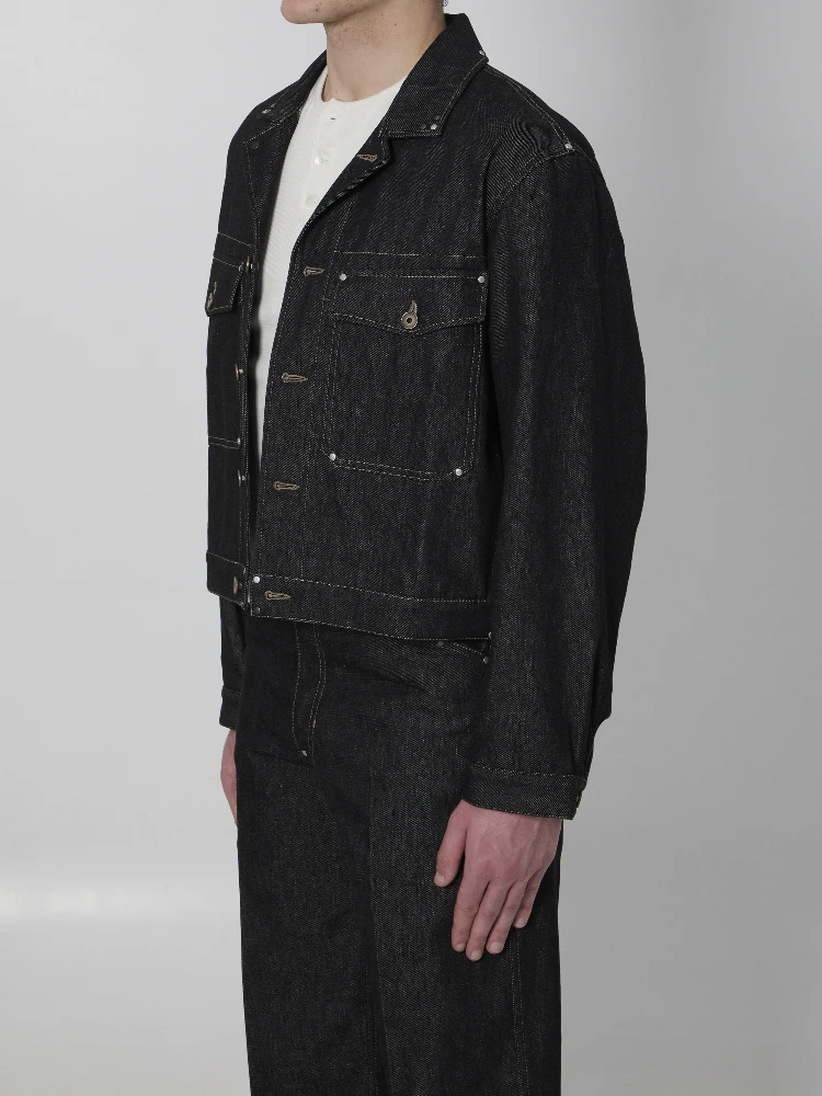 Denim trucker jacket alternative