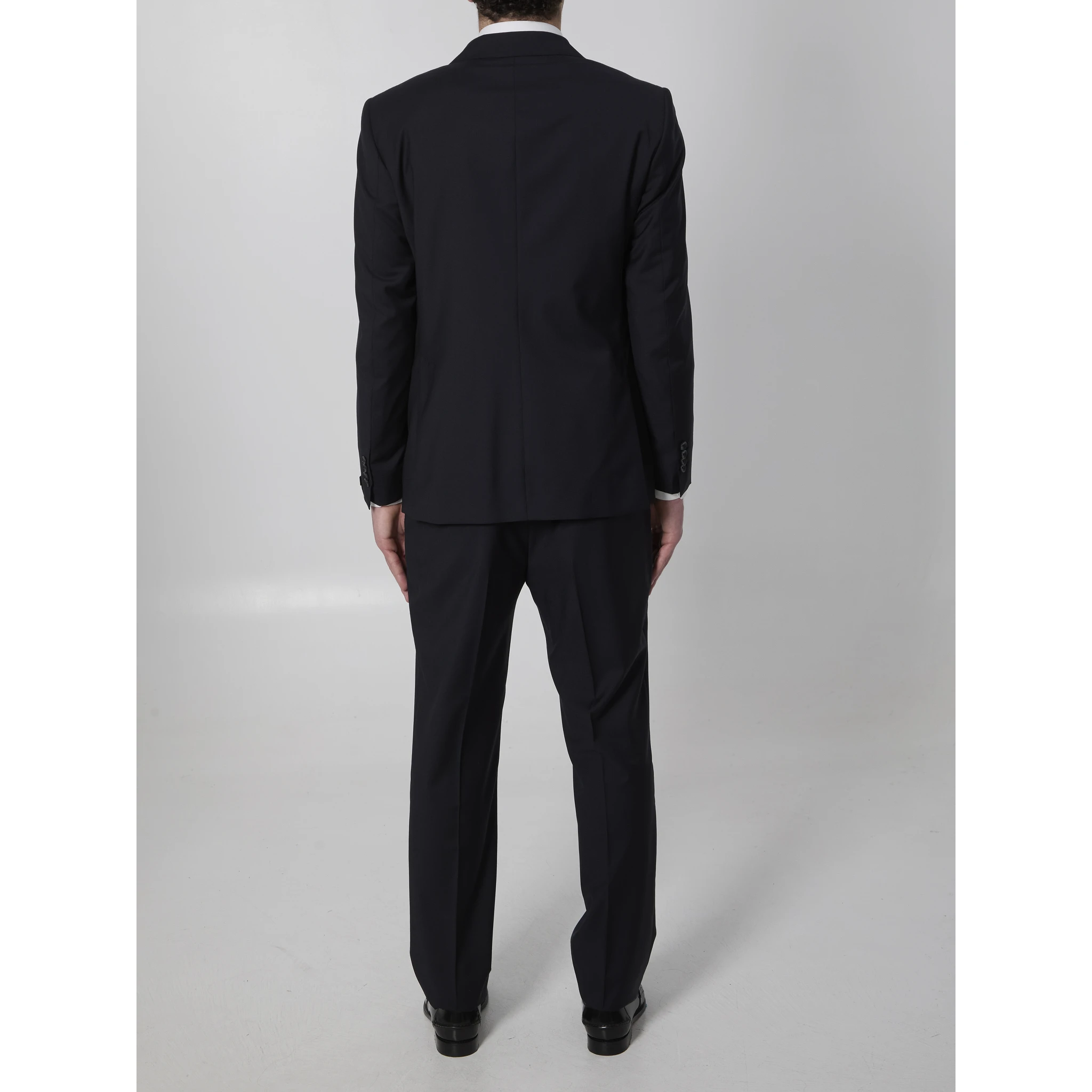 Super 110s virgin wool double-breasted suit