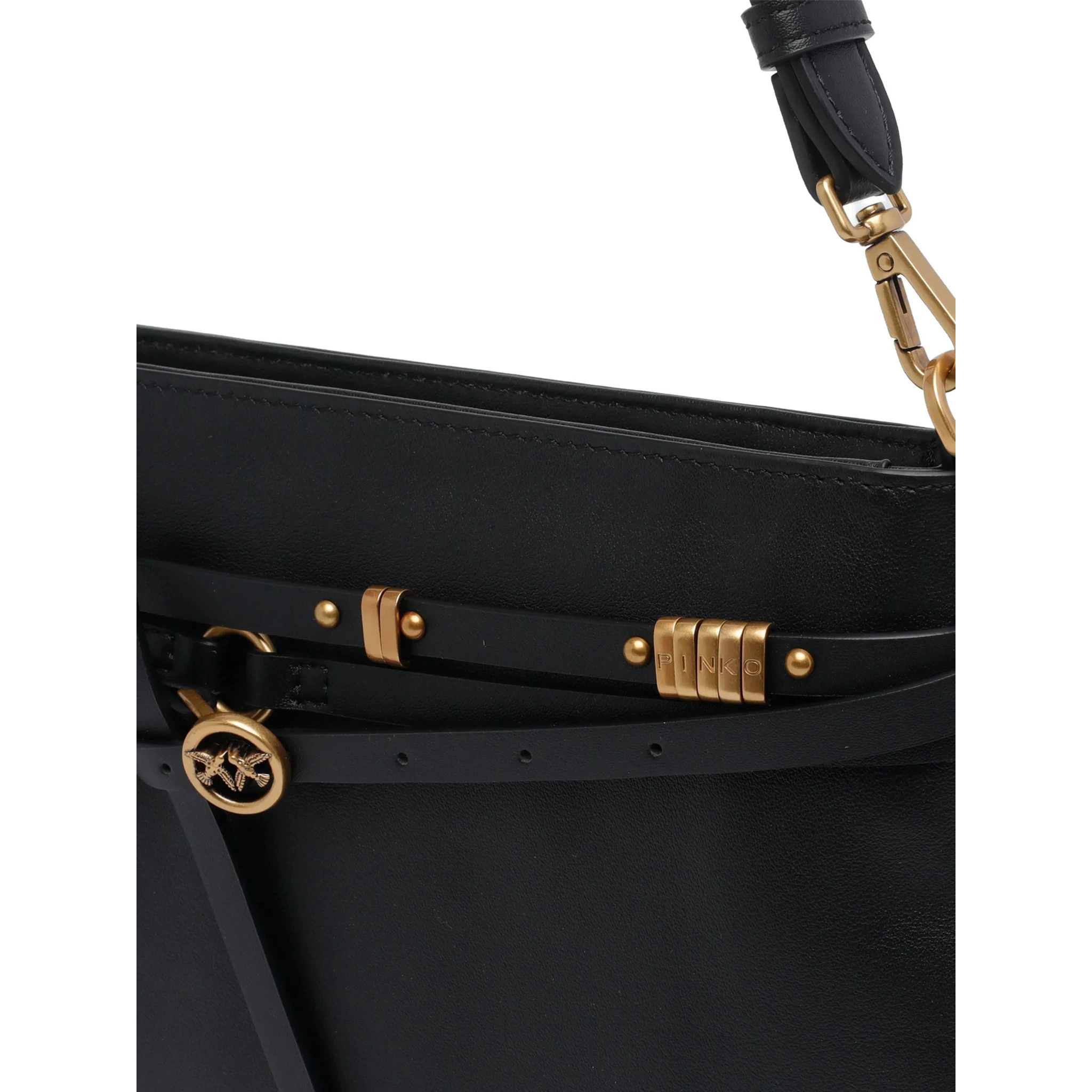 PINKO BELT CLASSIC VITELLO purse
