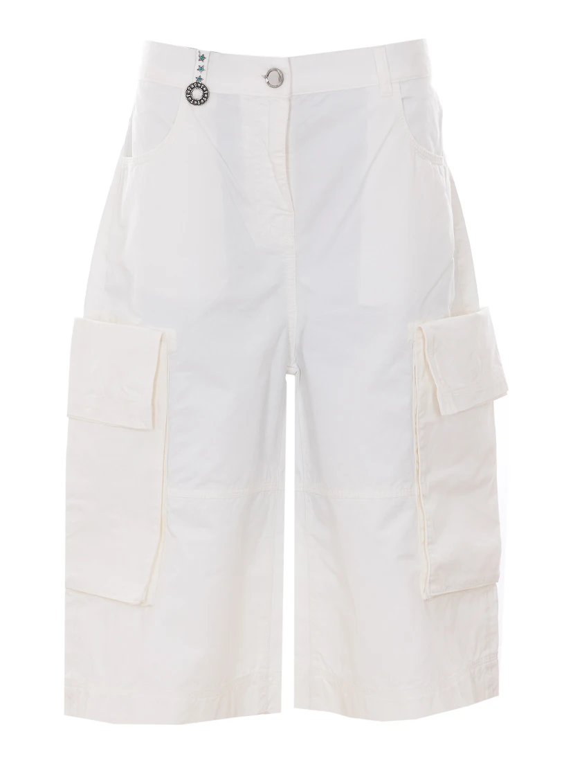 Pinko Shorts White