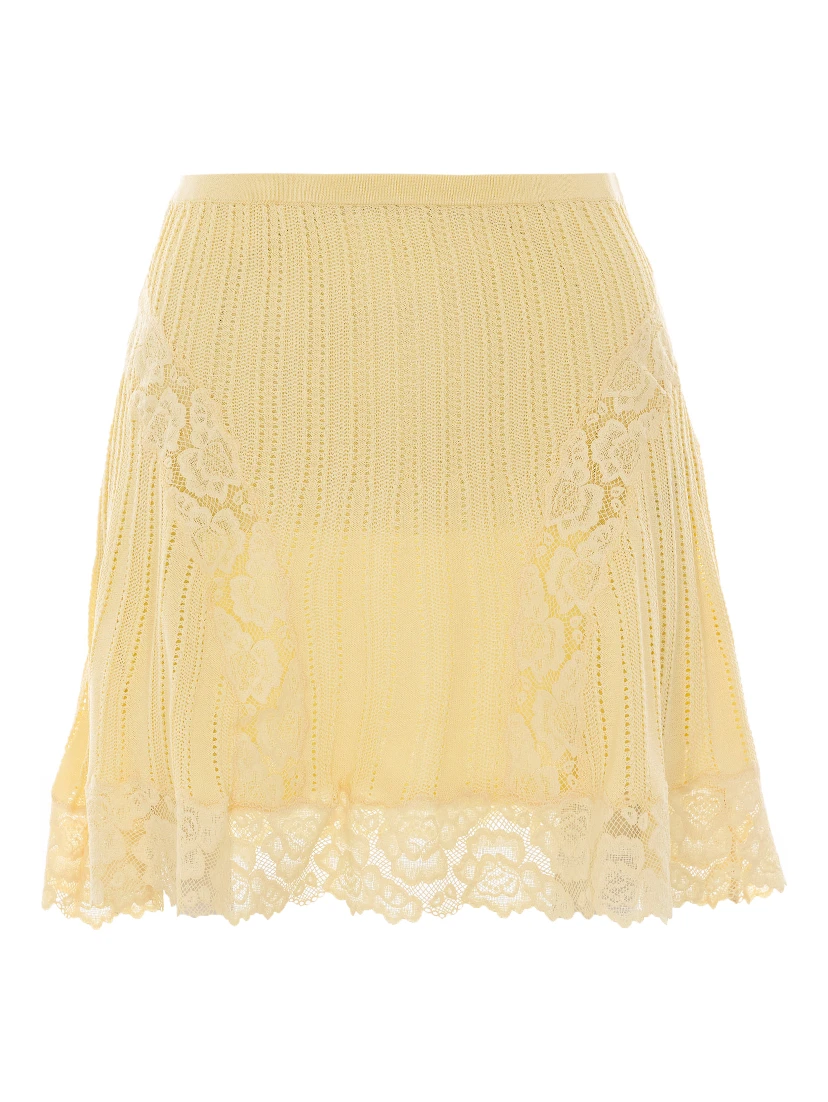SELF PORTRAIT Skirts Yellow