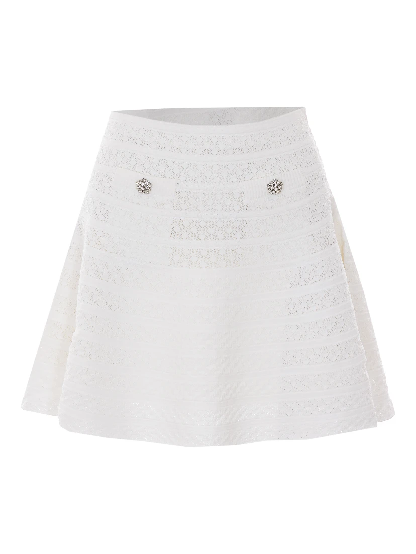 SELF PORTRAIT Skirts White