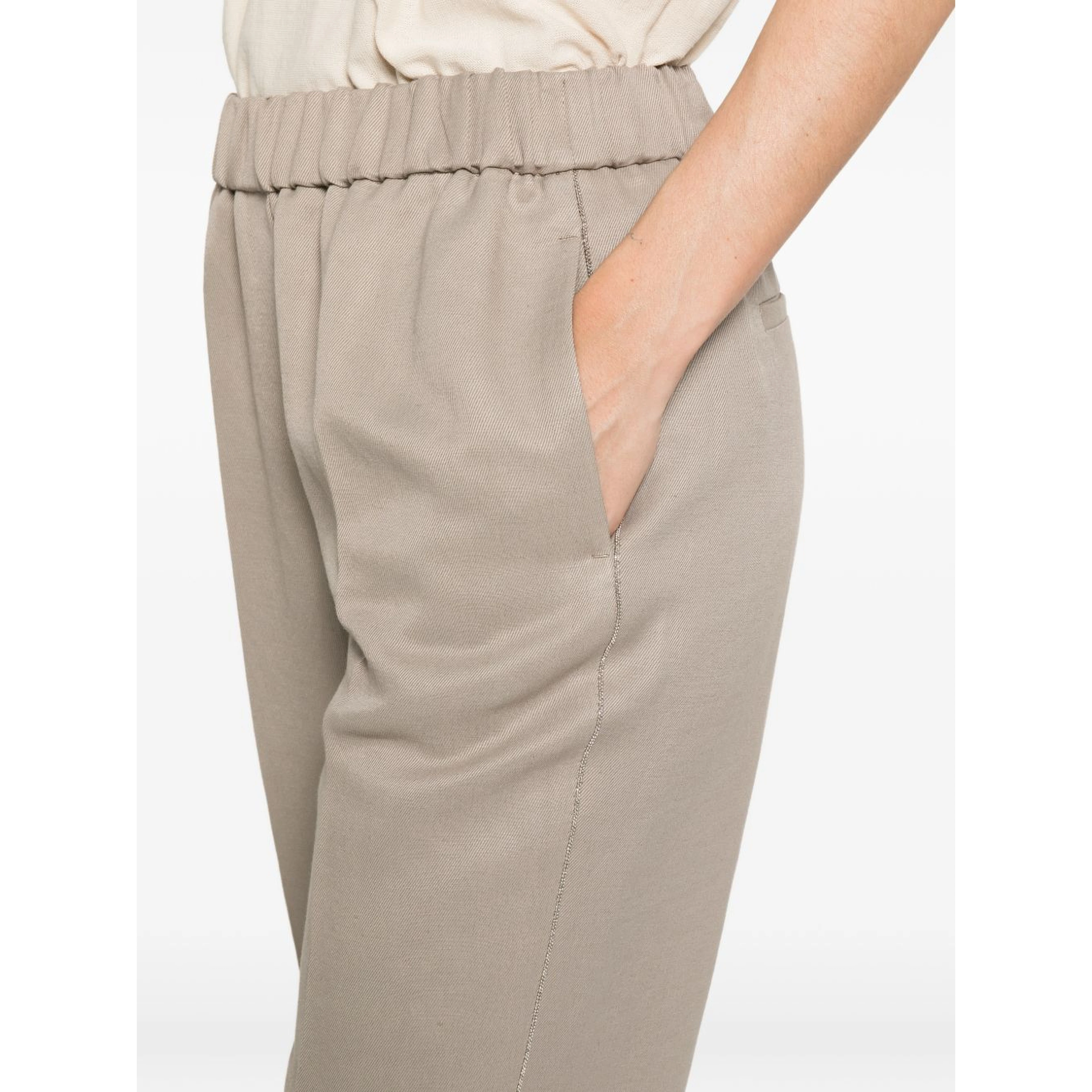 Peserico Trousers Brown