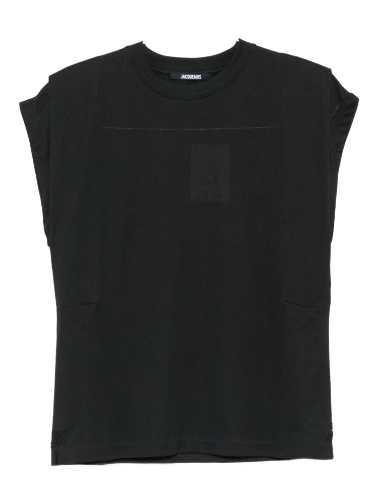 JACQUEMUS T-shirts and Polos Black