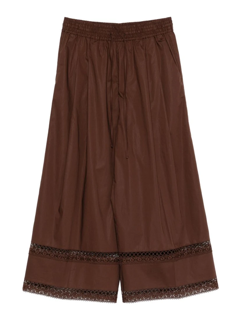 Twin-set Trousers Brown