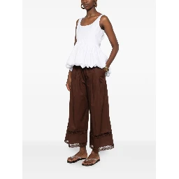 Twin-set Trousers Brown