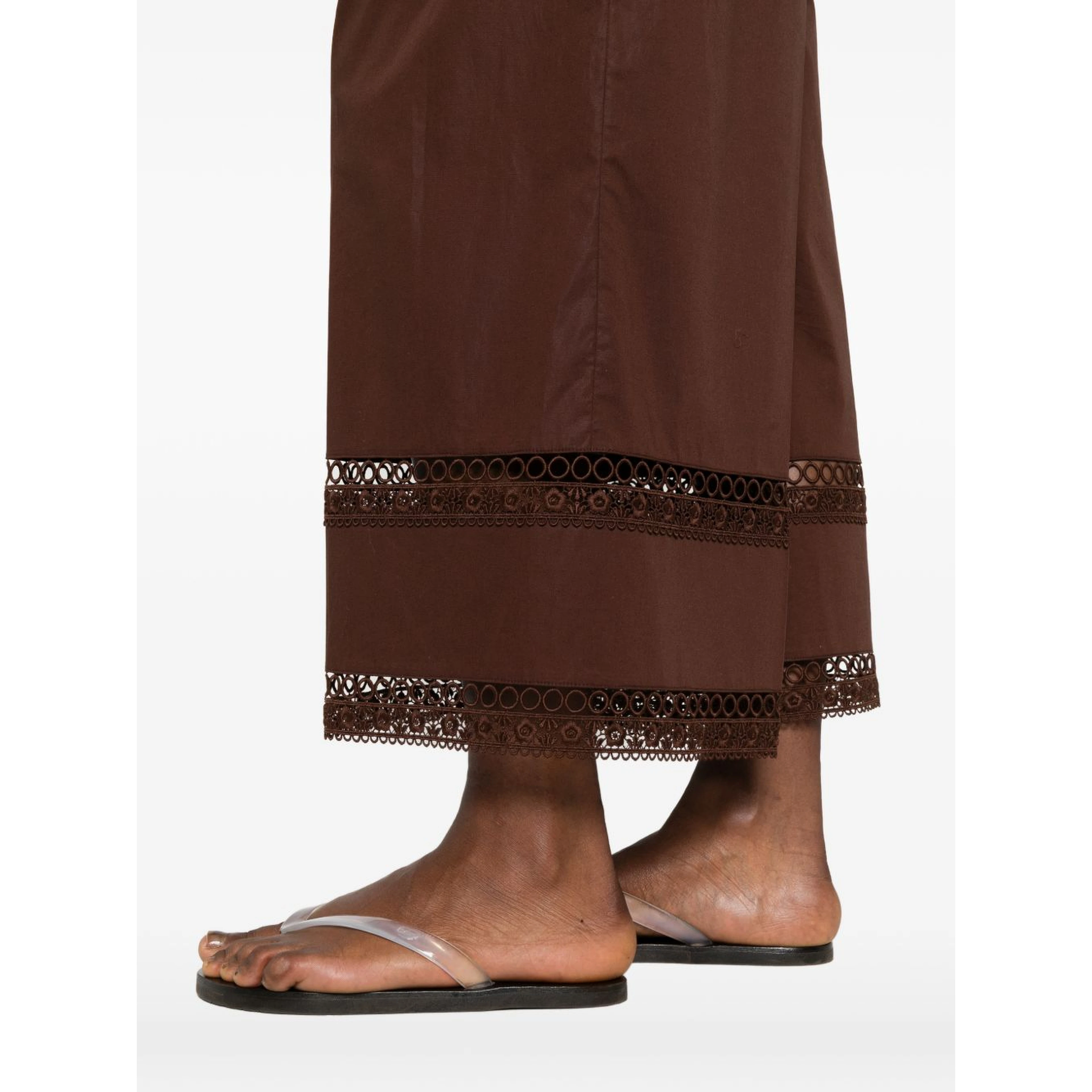 Twin-set Trousers Brown