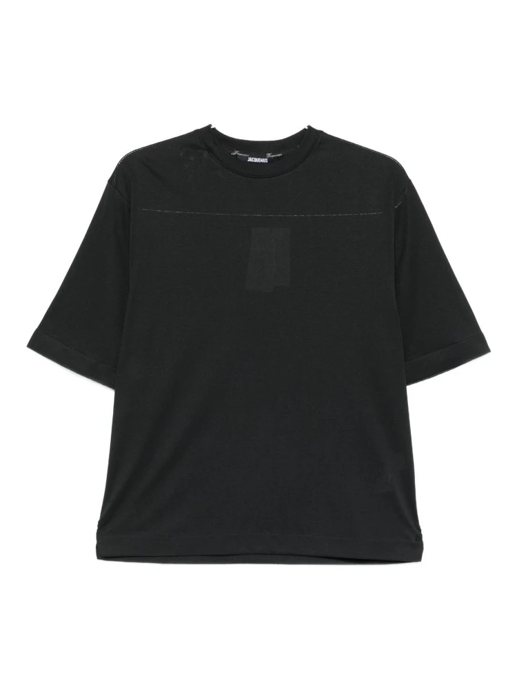JACQUEMUS T-shirts and Polos Black