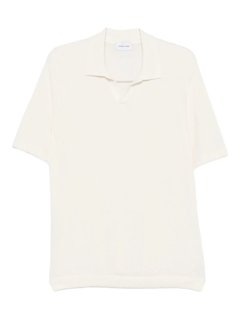SCAGLIONE T-shirts and Polos White