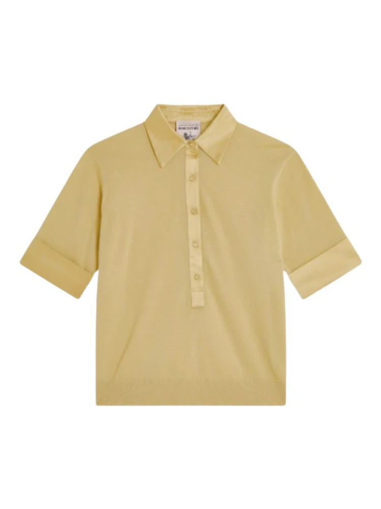 Semicouture T-shirts and Polos Yellow