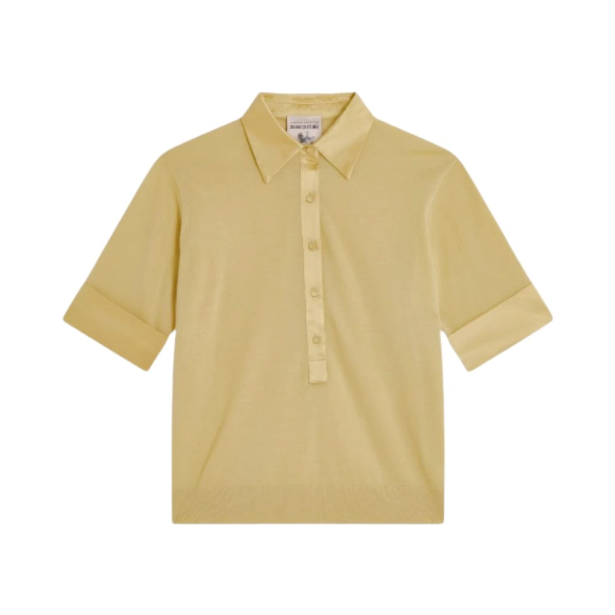 Semicouture T-shirts and Polos Yellow
