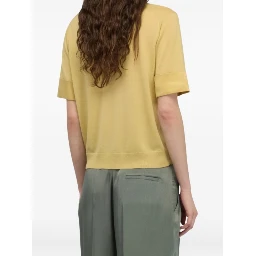 Semicouture T-shirts and Polos Yellow